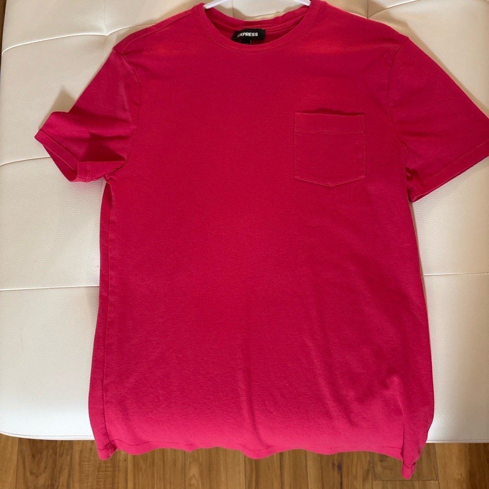 Express Pink Short Sleeve Tee
